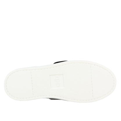 Boys & Girls White FF Calf Skin Shoes