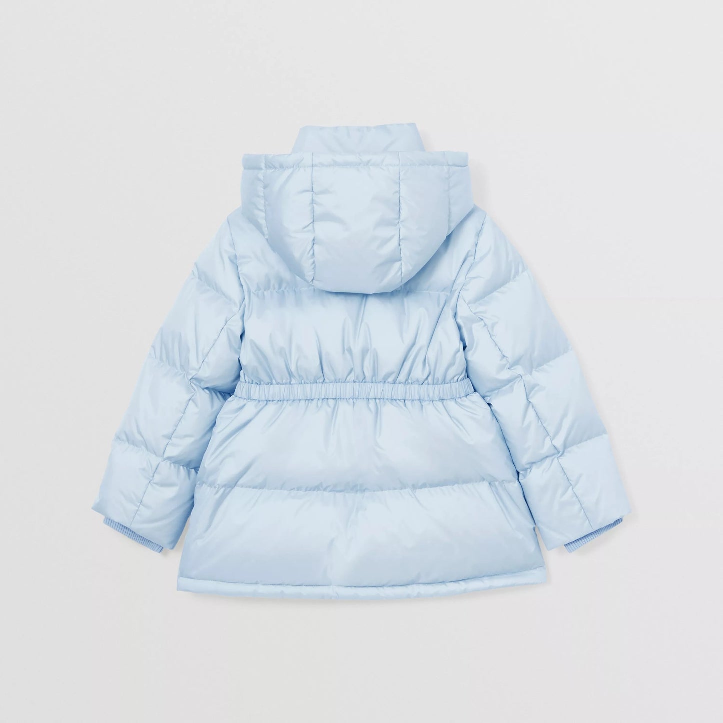 女童浅蓝色羽绒服