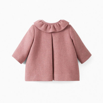 Baby Girls Dusky Pink Coat
