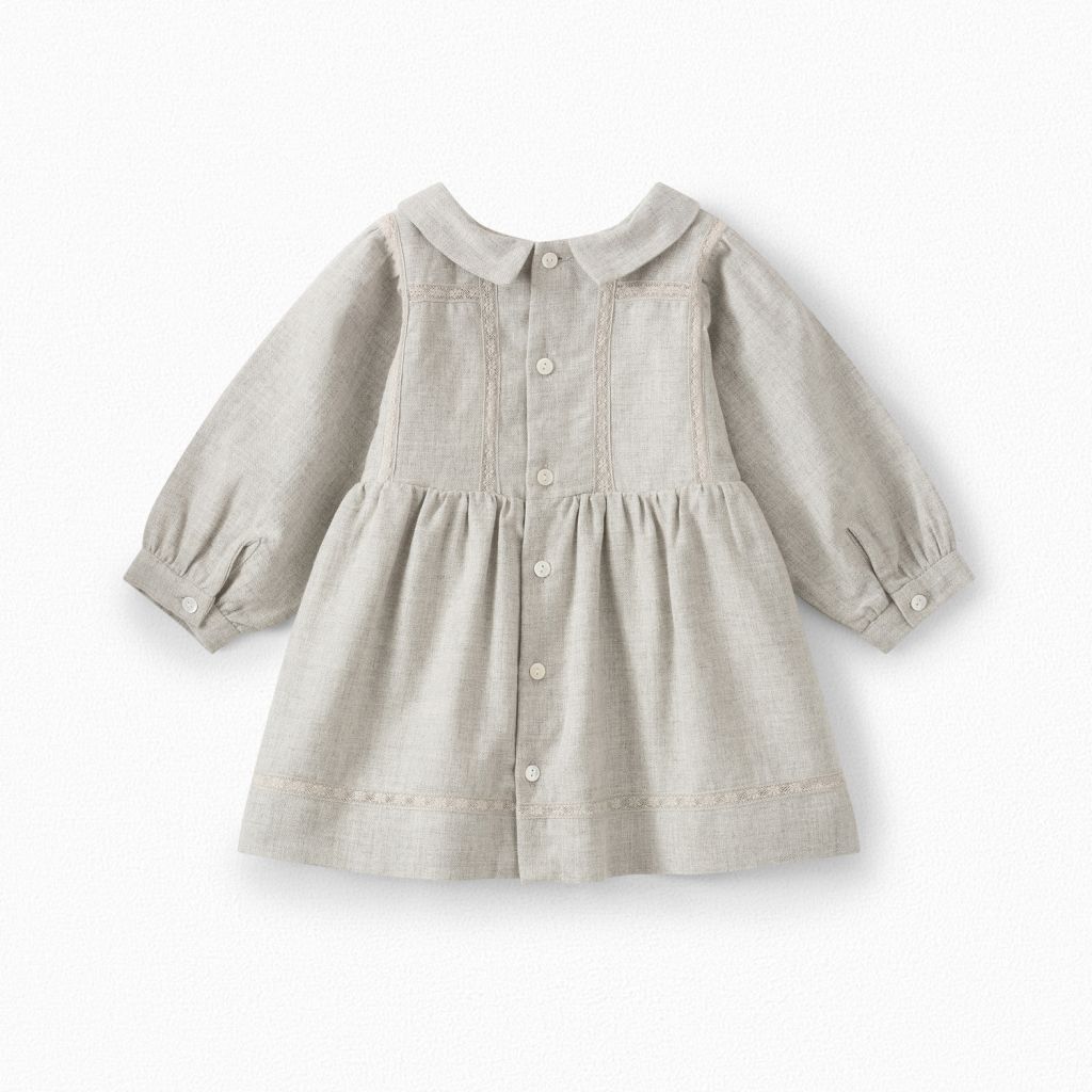 Baby Girls Light Grey Dress
