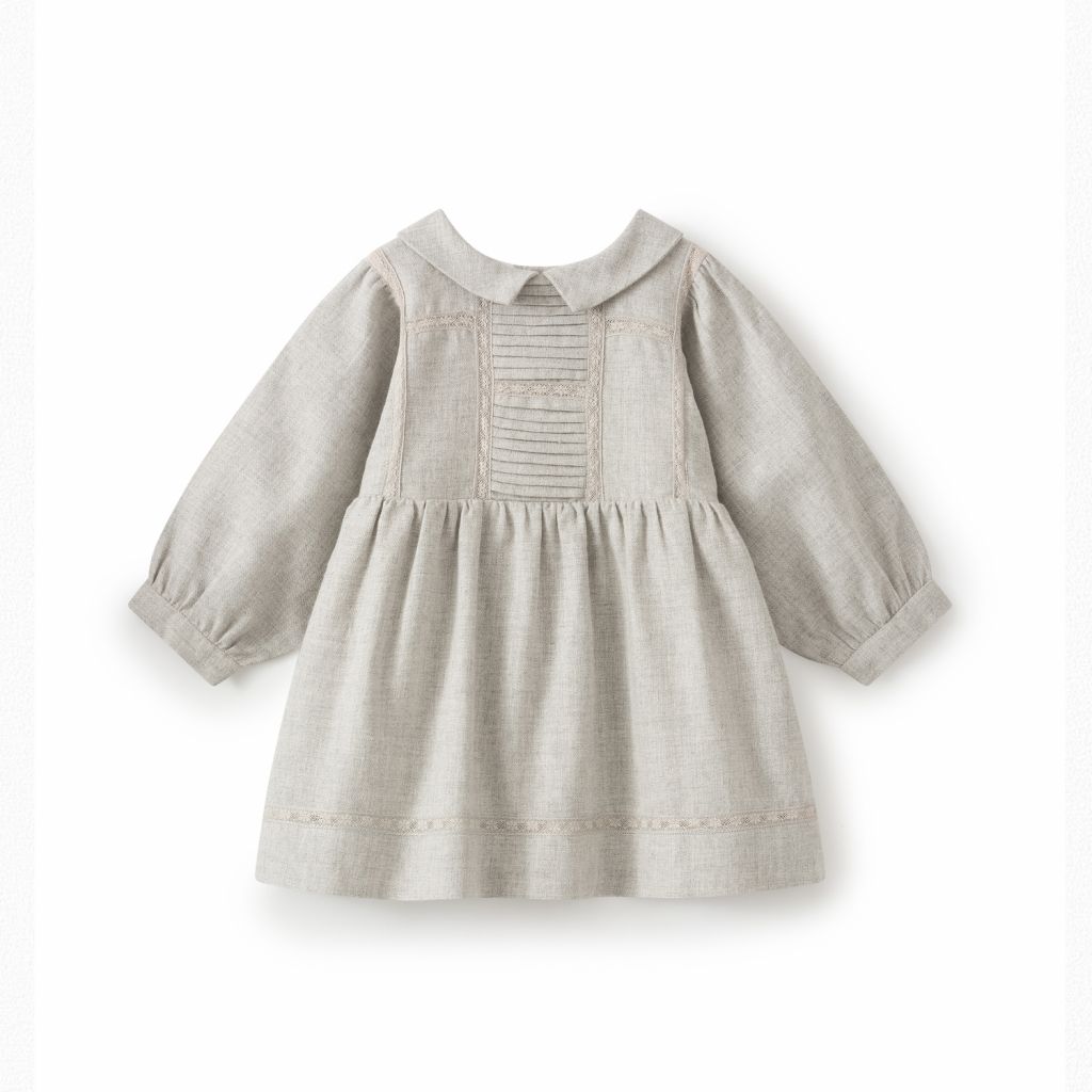 Baby Girls Light Grey Dress