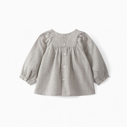 Baby Girls Light Grey Blouse