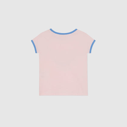 Girls Light Pink Watermelon T-Shirt