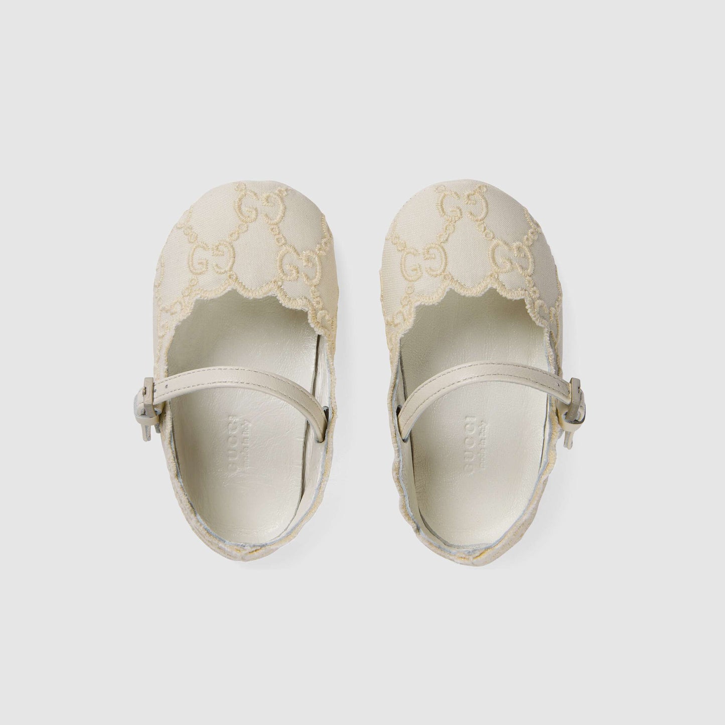 Baby Girls Ivory Ballet Flats