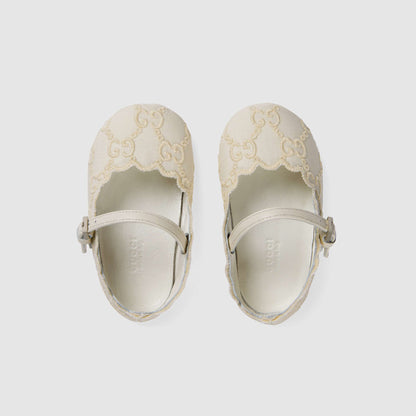 Baby Girls Ivory Ballet Flats
