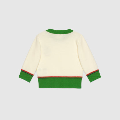 Baby Boys & Girls Milk Wool Jumper