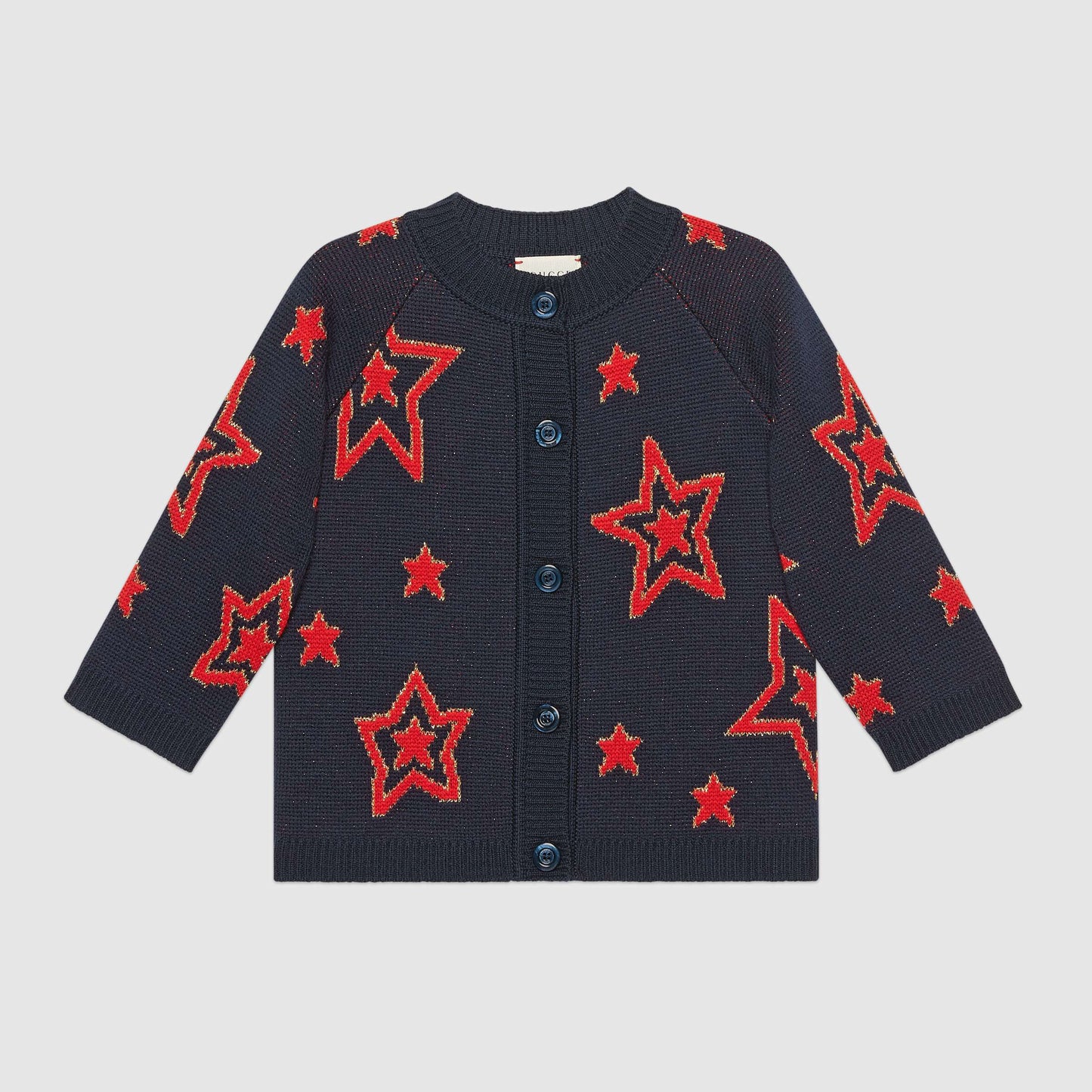 Girls Oltremare Stars Cardigan