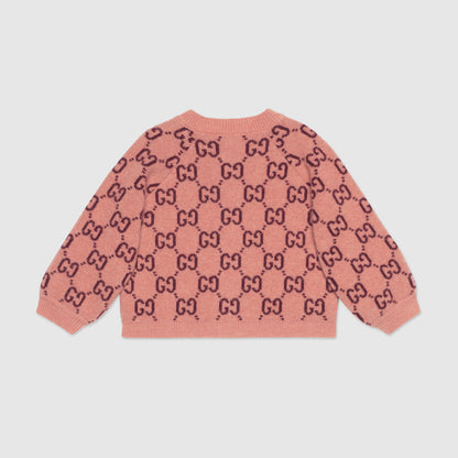 Baby Girls Rose GG Wool Jumper