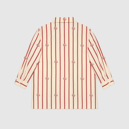 Girls Margarine & Red GG Cotton T-Shirt