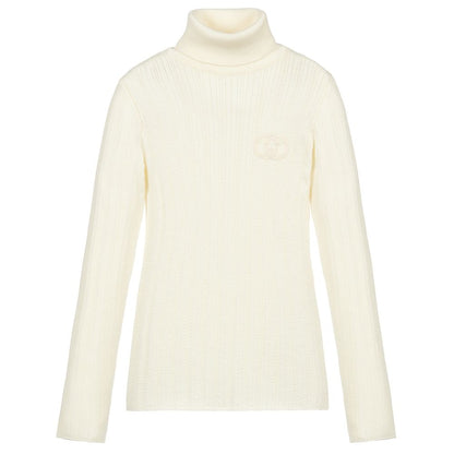 Girls Milk GG Wool Jumper
