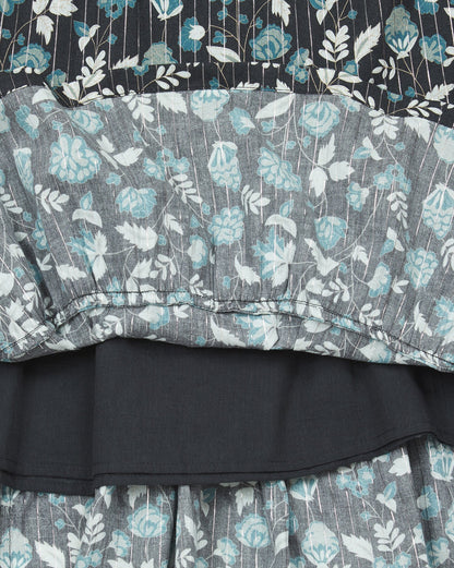 Girls Fusain Floral Dress