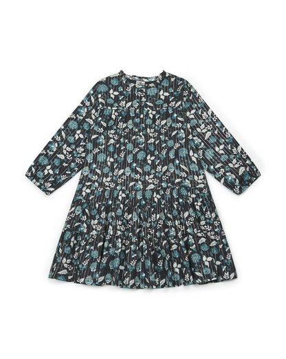 Girls Fusain Floral Dress