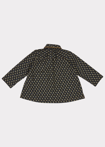 Girls Black Blackbird Shirt