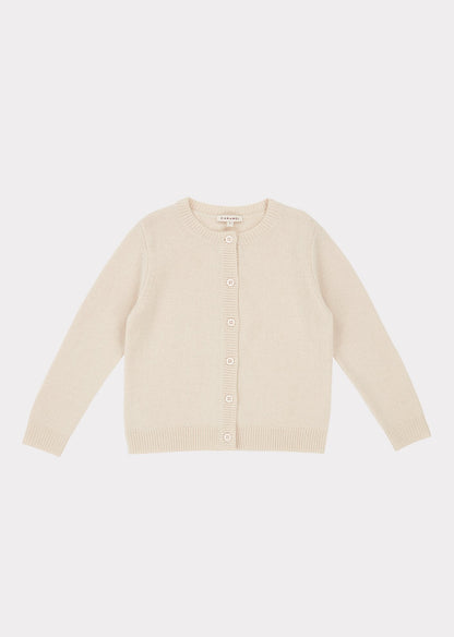 Boys & Girls Cream Gadwall Cardigan