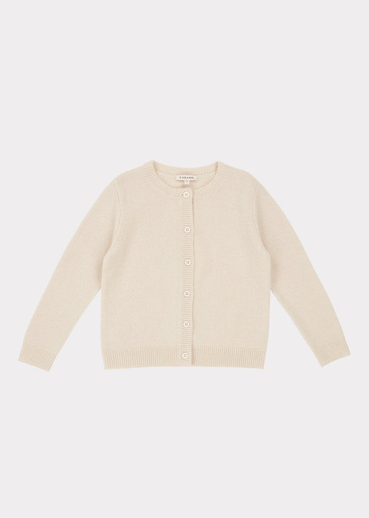 Boys & Girls Cream Gadwall Cardigan