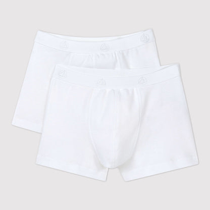 男童白色棉内裤套装(2件)