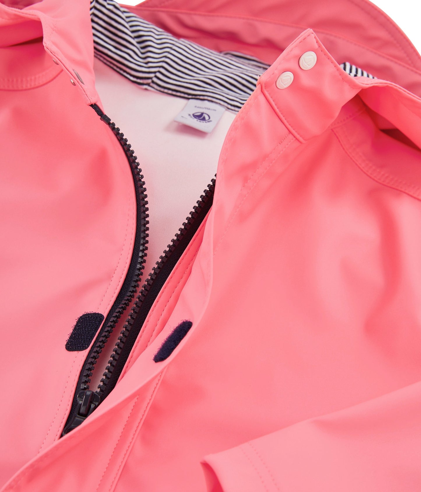 Girls Pink Hooded Coat