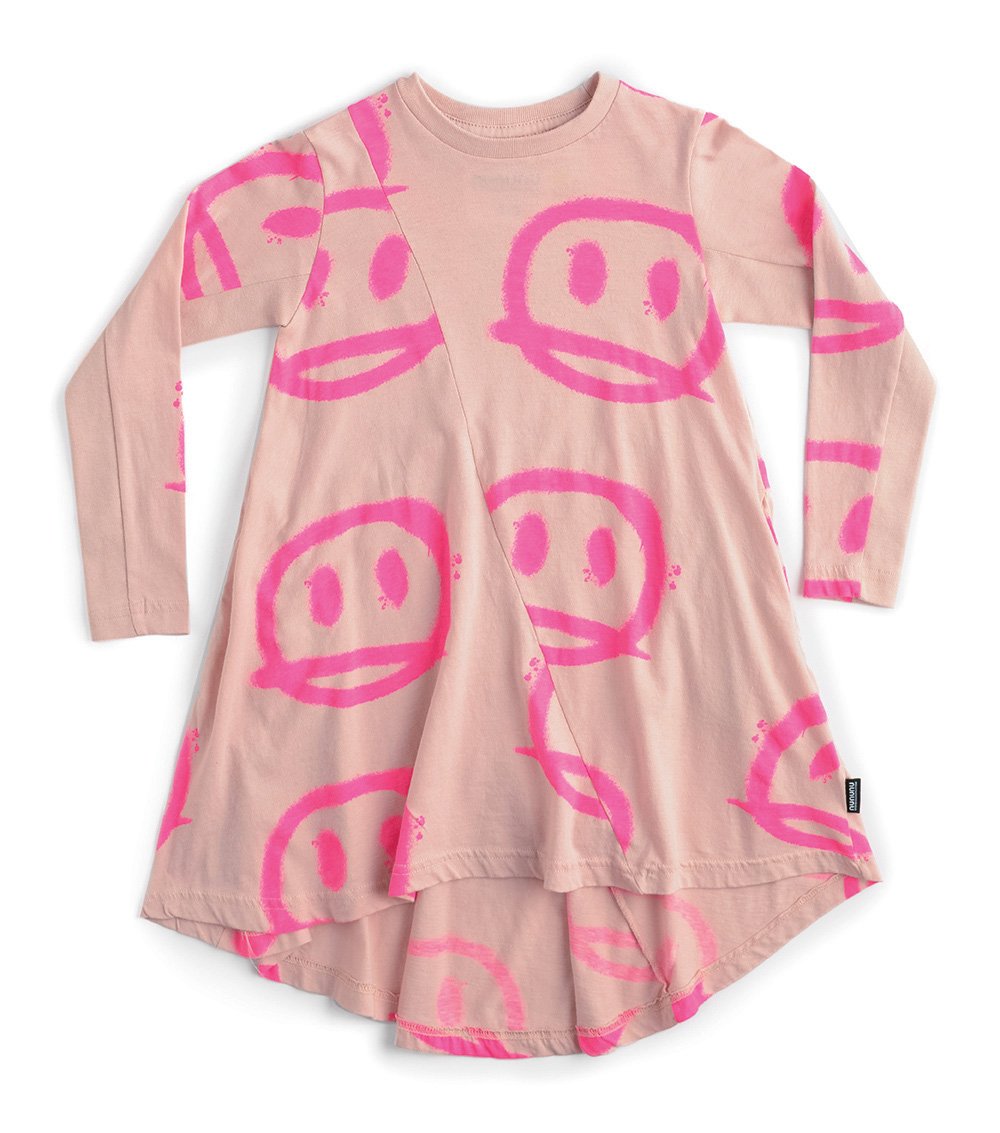 Girls Powder Pink Dress