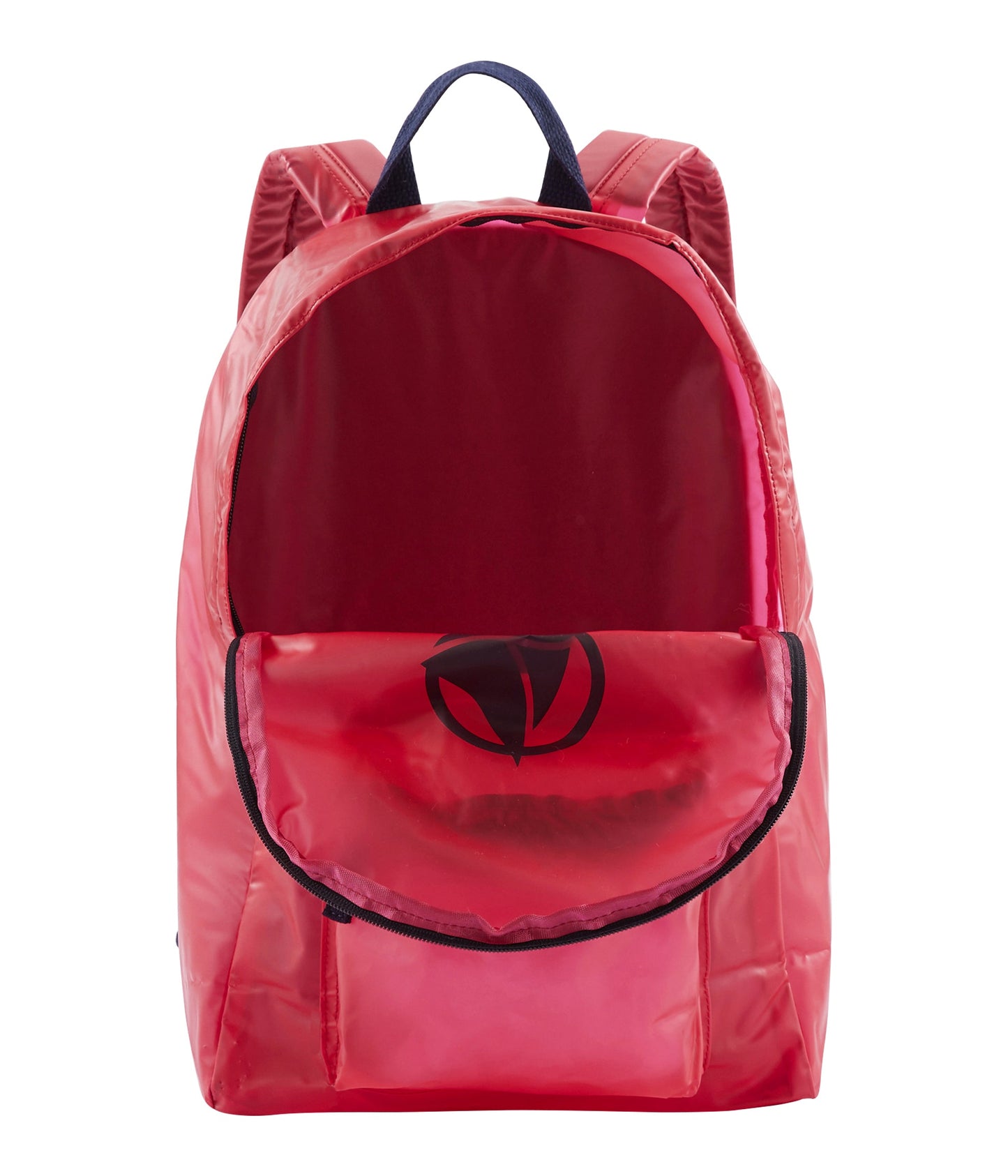 Girls Bright Pink Logo Backpack