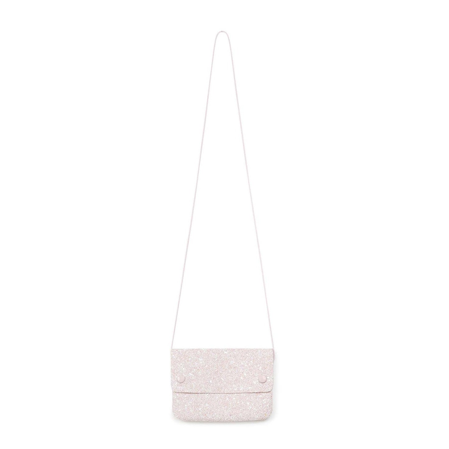 Girls Pink Glitter Shoulder Bag