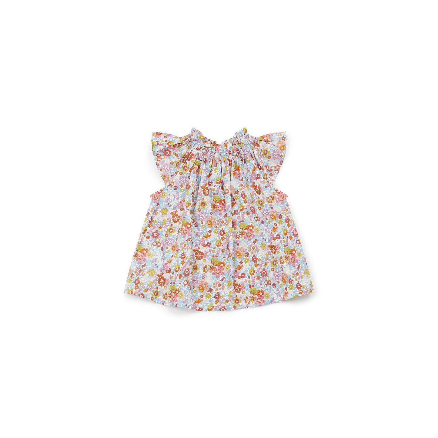 Baby Girls Multicolor Cotton Top