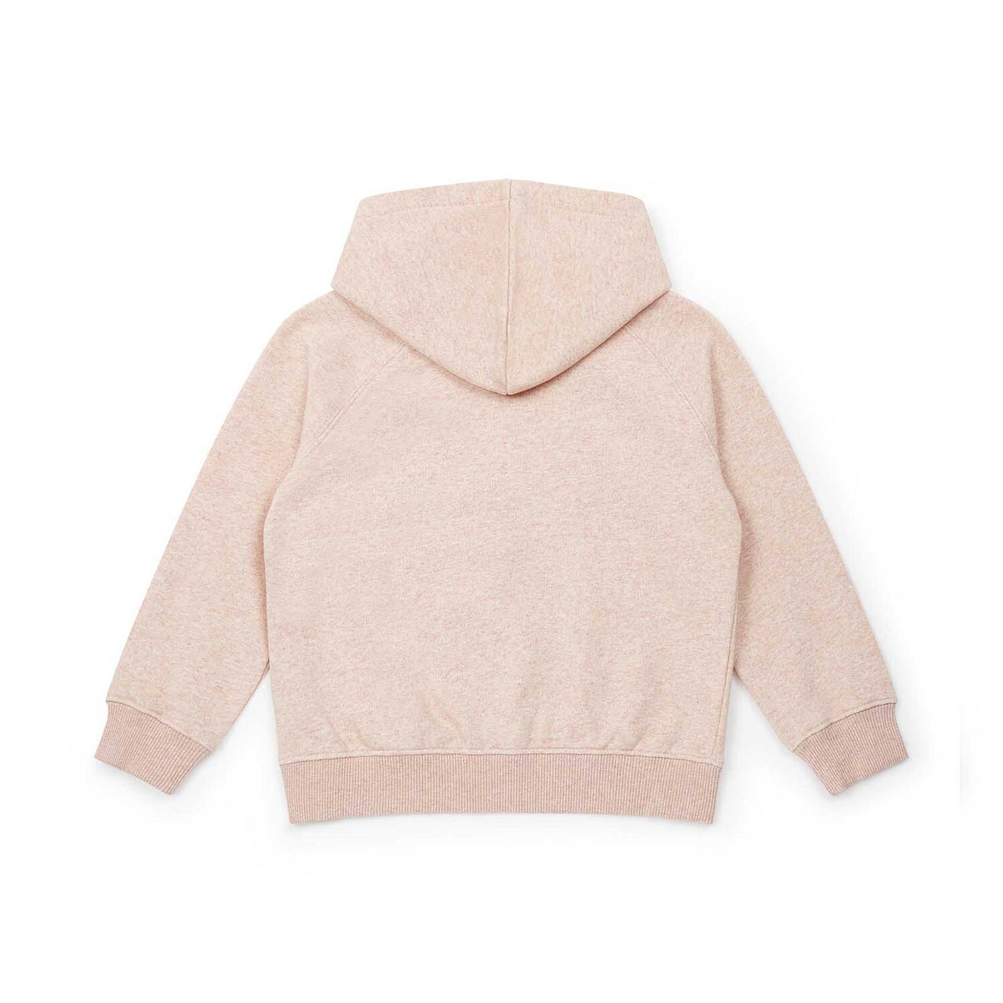 Girls Pink Logo Cotton Sweatshirt