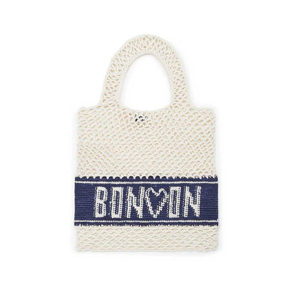 Girls White Logo Handbag