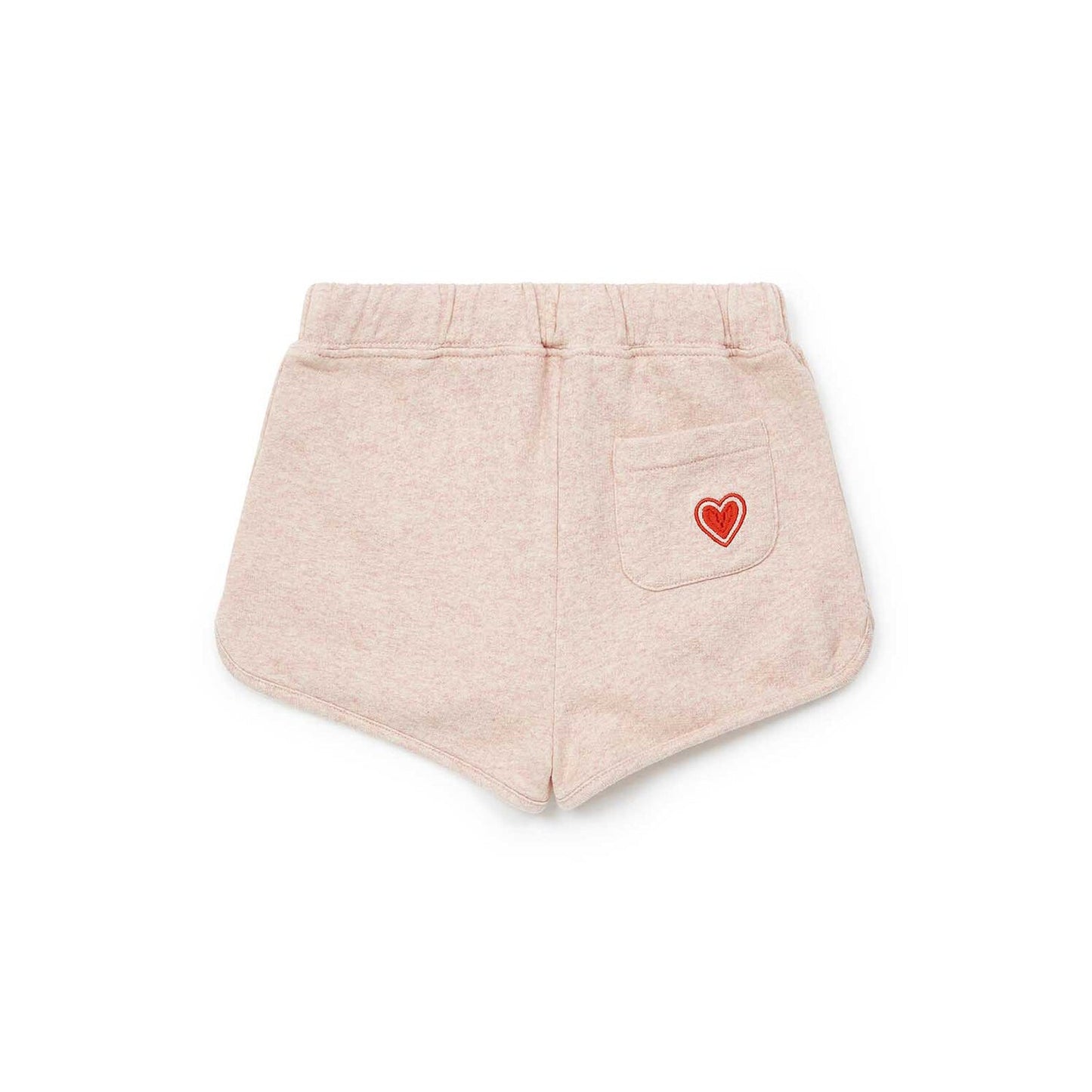 女童粉色心形短裤