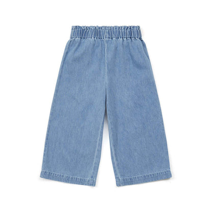 Girls Blue Denim Trousers
