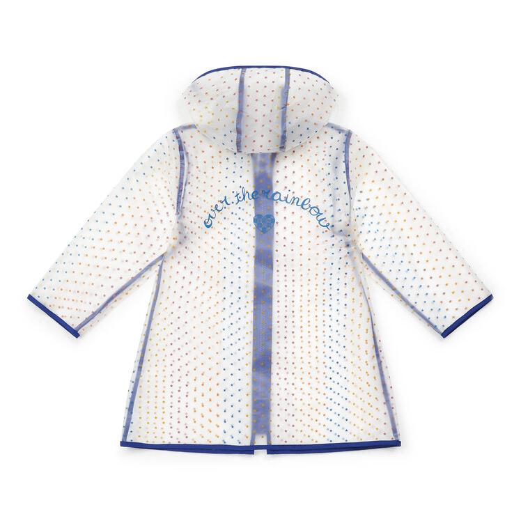 Girls Transparent Stars Raincoat