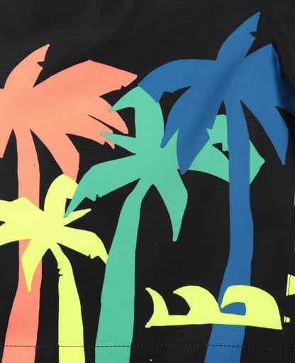 男童黑色游泳短裤