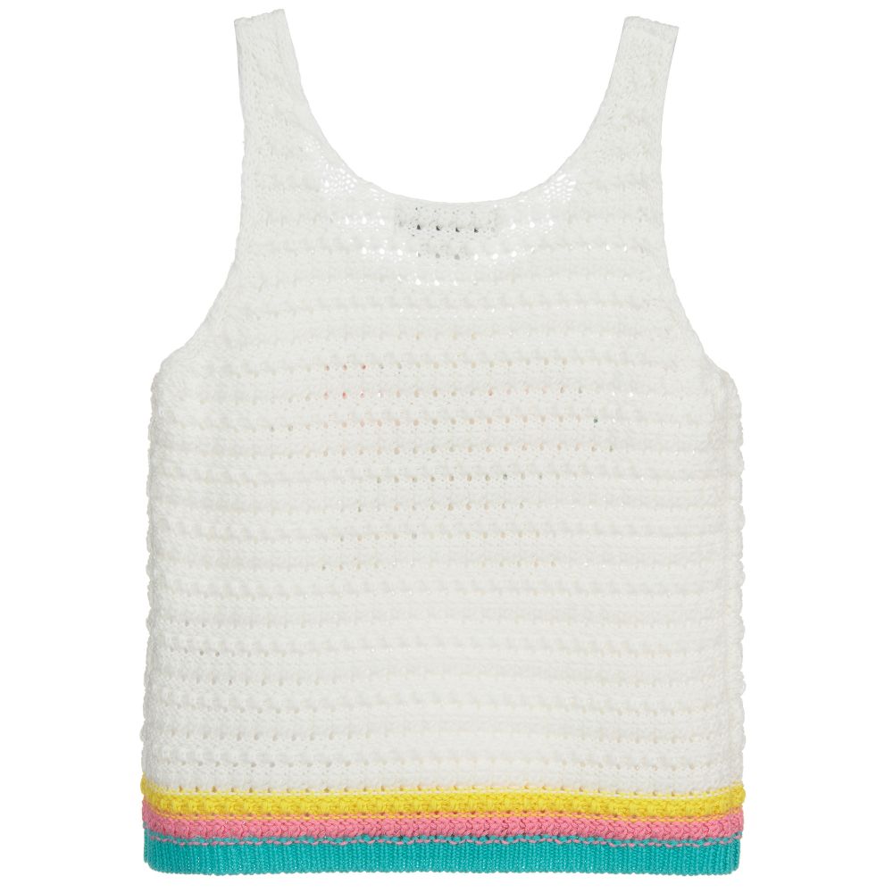 女童蝴蝶钩针编织上衣