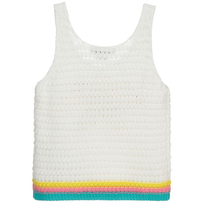 女童蝴蝶钩针编织上衣