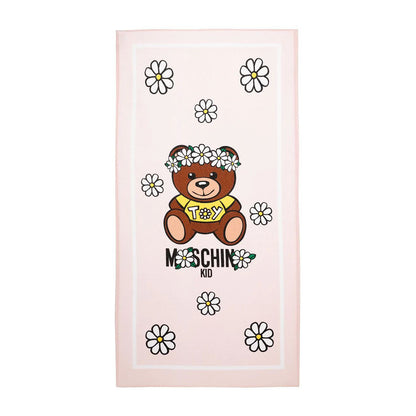 Girls Rose Cotton Beach Towel(143X70cm)