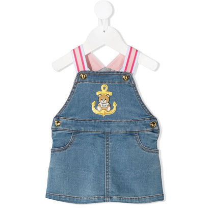 Baby Girls Blue Denim Dress