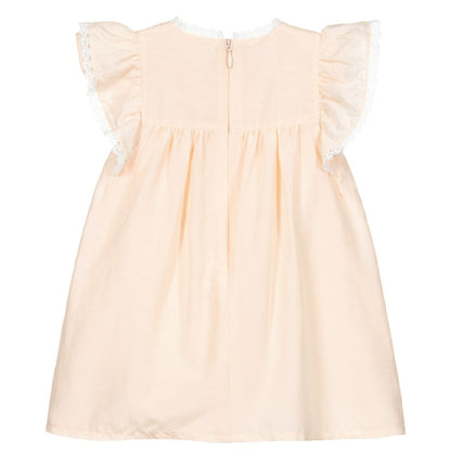 Baby Girls Light Pink Ruffle Dress