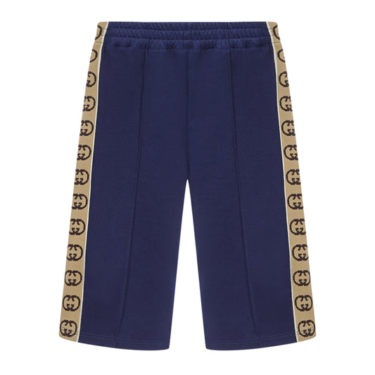 Baby Boys Blue Logo Trousers