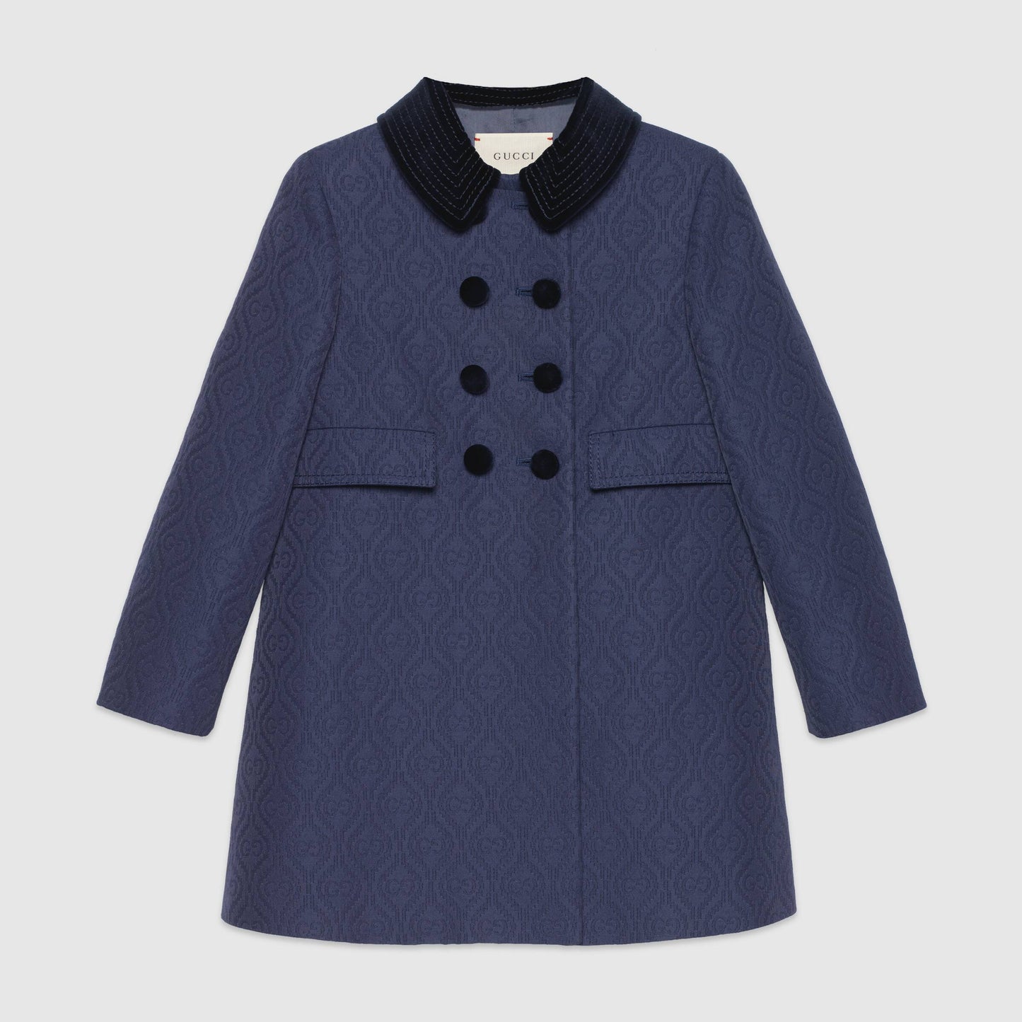 Girls Dark Blue Coat
