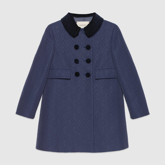 Girls Dark Blue Coat