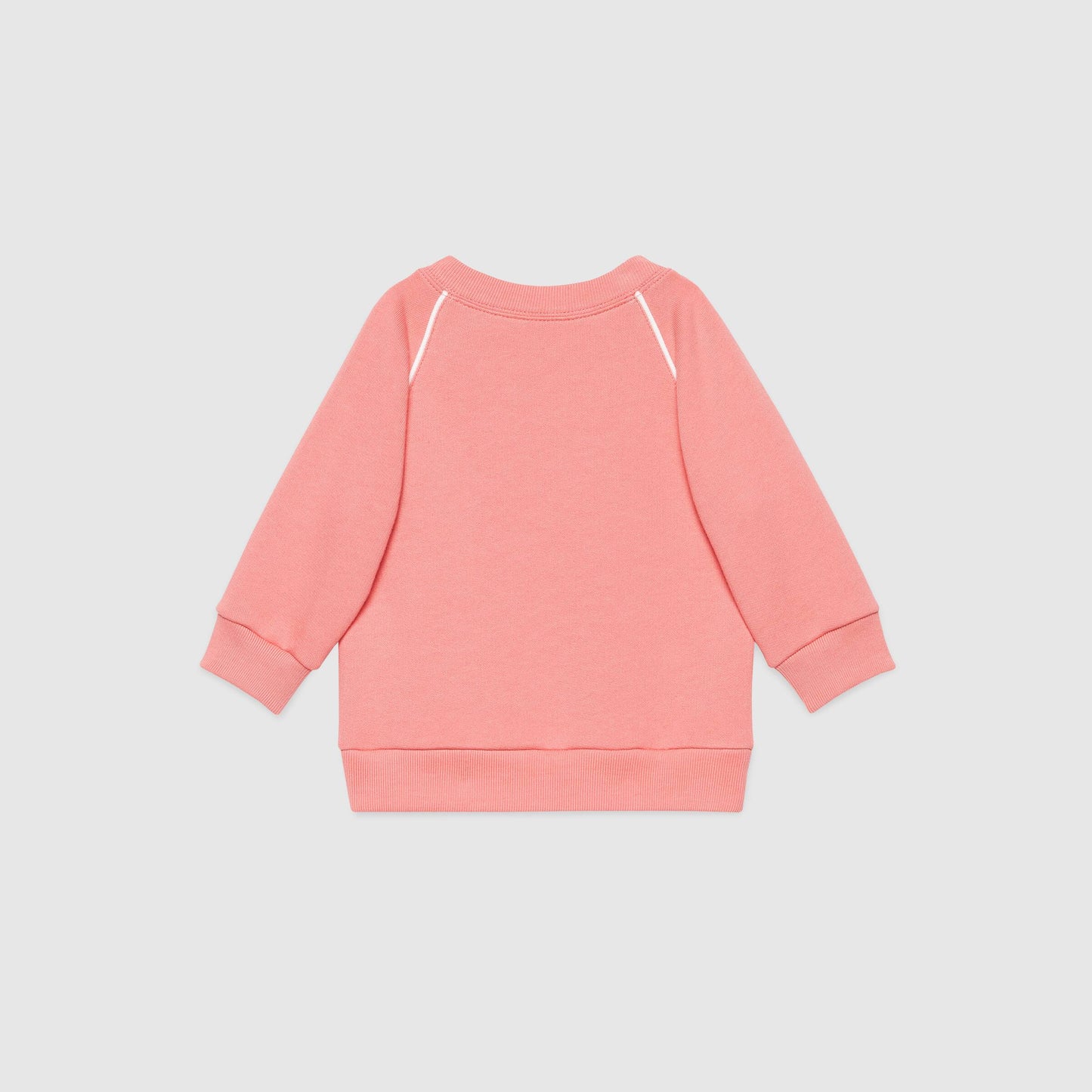 Baby Girls Pink GG Logo Cotton Sweatshirt