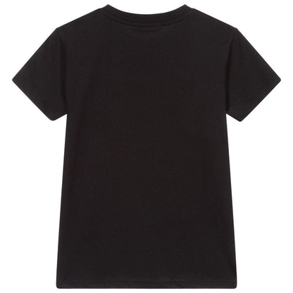 Boys & Girls Black Logo T-Shirt