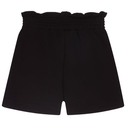 女童黑色Logo短裤