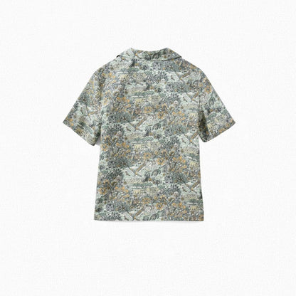 Boys Multicolor Print Shirt