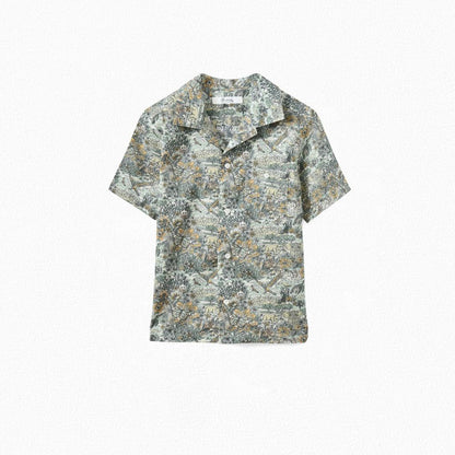 Boys Multicolor Print Shirt