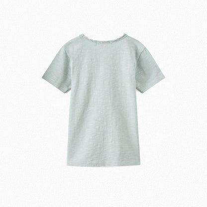 Boys Green Celadon Print T-Shirt