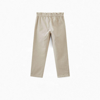 Girls Beige String Pants