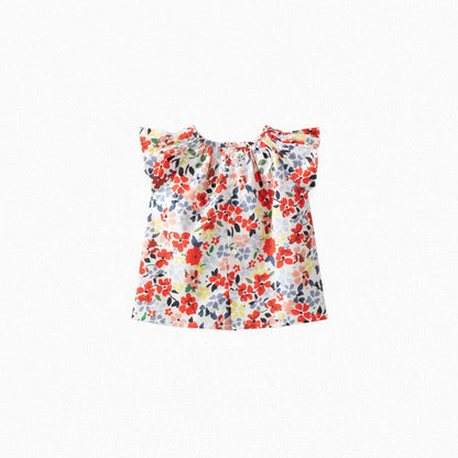 Baby Girls Multicolor Floral Blouse
