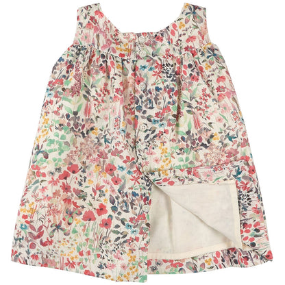 Baby Girls Red Floral Dress