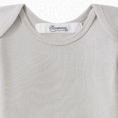 Baby Boys Grey Babysuit Set