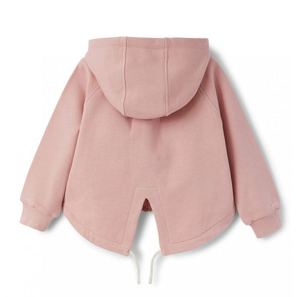 Girls Pink Cotton Jacket